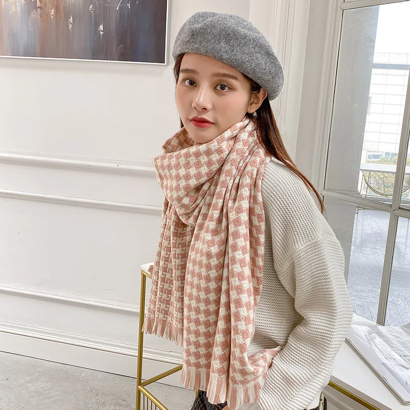 

Warm Scarf Women Winter Scarves For Women Shawls Wraps Bandana Pashmina Scarf For Female