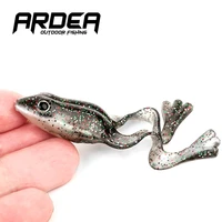 fishing frog lure 10pcs 60mm5g silicone winter fishing sinking soft bait worm plastic isca bass pesca wobbler soft frog lure