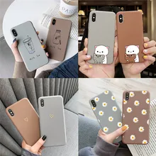 Soft TPU Phone Case For iPhone 12 13 Pro mini XR XS Max 7 8 6 6S Plus SE 2 Cartoon Animal Cover For iPhone 11 Pro Shell Fundas