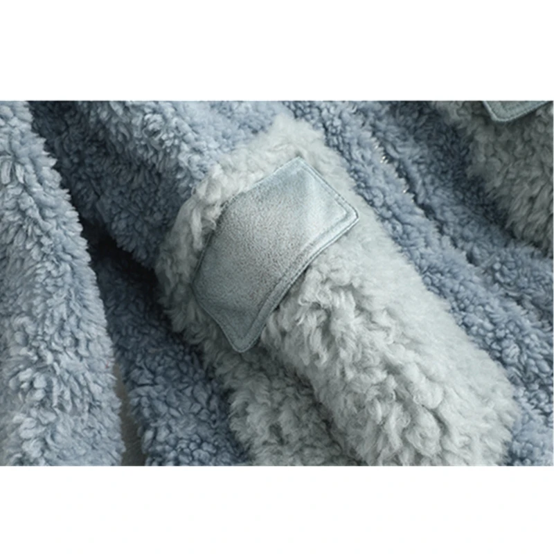 

Plus 2020 Size Real Sheep Shearling Fur Coat Female Jacket New Winter Jacket Women 100% Wool Coats Jackets Women Outwear Cothes