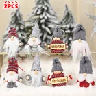 Рождественские гномы, плюшевые строительные украшения для елки, подвесные украшения, гонок, карликовый эльф, декоративные подарки, новый год 2022, Рождественский домашний декор