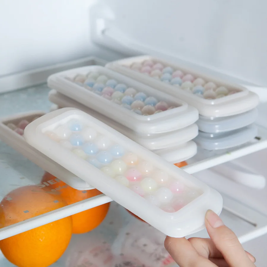 

1PC Mini Ball Frozen Mini Cube Silicone Ice Mold Mould Tray Pudding Tool NEW -35