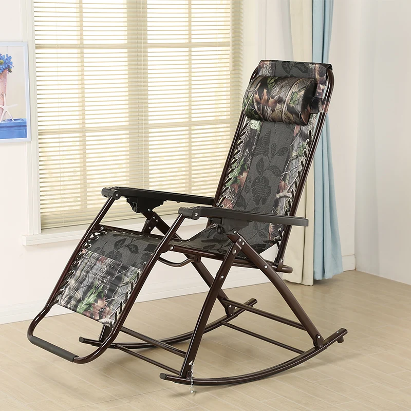 Кресло качалка Recliner легкое кресло для балкона складной обеденный стул взрослых