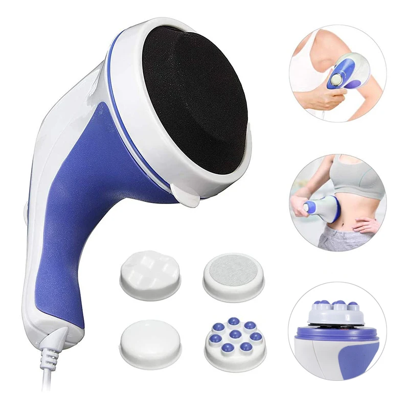 

5 Headers Spin Body Massager Relax Spin Tone 3D Electric Full Body Slimming Massager Roller Cellulite Massage Smarter Device Hot