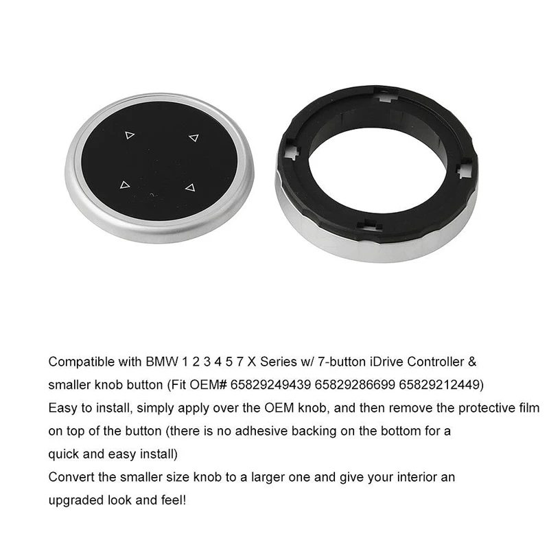 Накладка на ручку управления для нескольких устройств-BMW M1 2 4 6 7 3 GT5 X1 X3 X4 X5 IDRIVE |