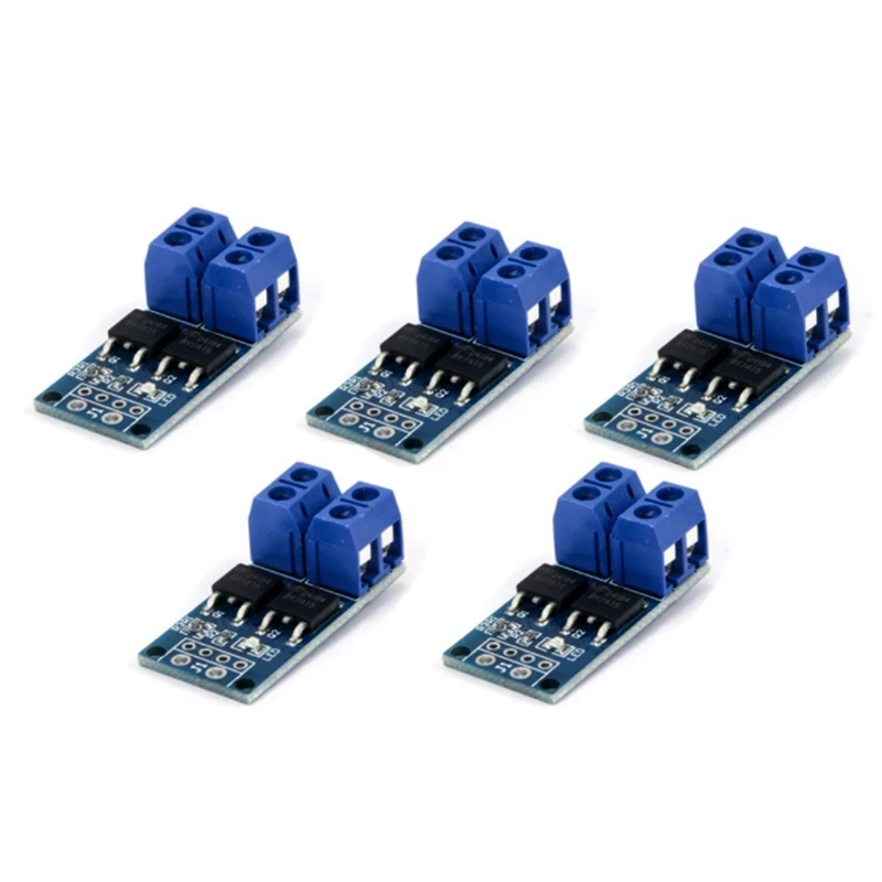 5 шт. 15A 400 Вт DC 5V 36V двойной высокой Мощность пылесборник MOSFET триггер переключениt