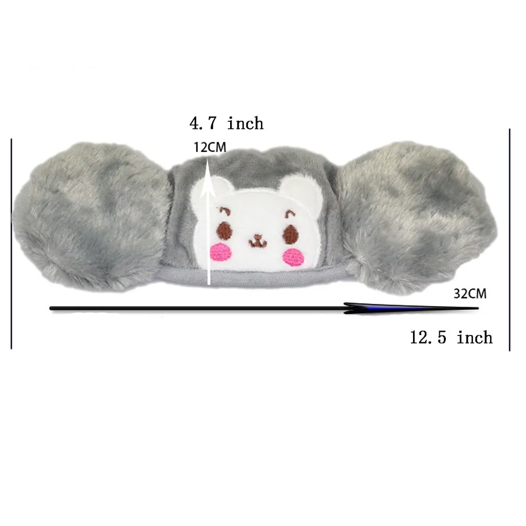 

Ear Earlap Earmuffs Children Winter Lovely Cache Warmer Kids Earmuffs Gauze Mask Christmas Gift Velvet Ear Muff elf ears