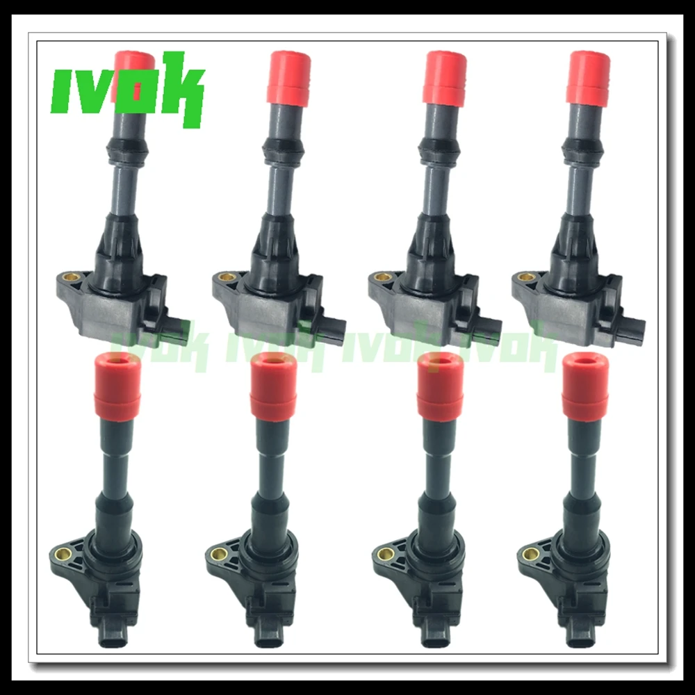 8pcs/lot Front and Rear Ignition Coil 30520-PWA-003 30521-PWA-003 For Honda CITY Civic 7 8 VII VIII JAZZ FIT 2 3 III 1.2 1.3 1.4