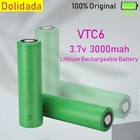 Литиевая аккумуляторная батарея US18650VTC6 30 А, 100% в, 3,7 мАч, для игрушек с фонариком