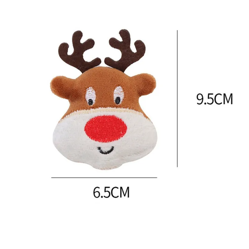 Интерактивная Рождественская мягкая игрушка для кошек С Кошачьей Мятой жевания