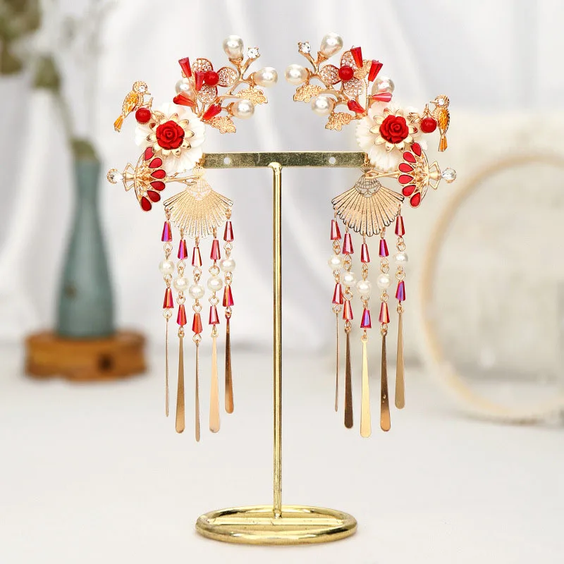 Заколки для волос с искусственным жемчугом и кристаллами|Украшения волос| |