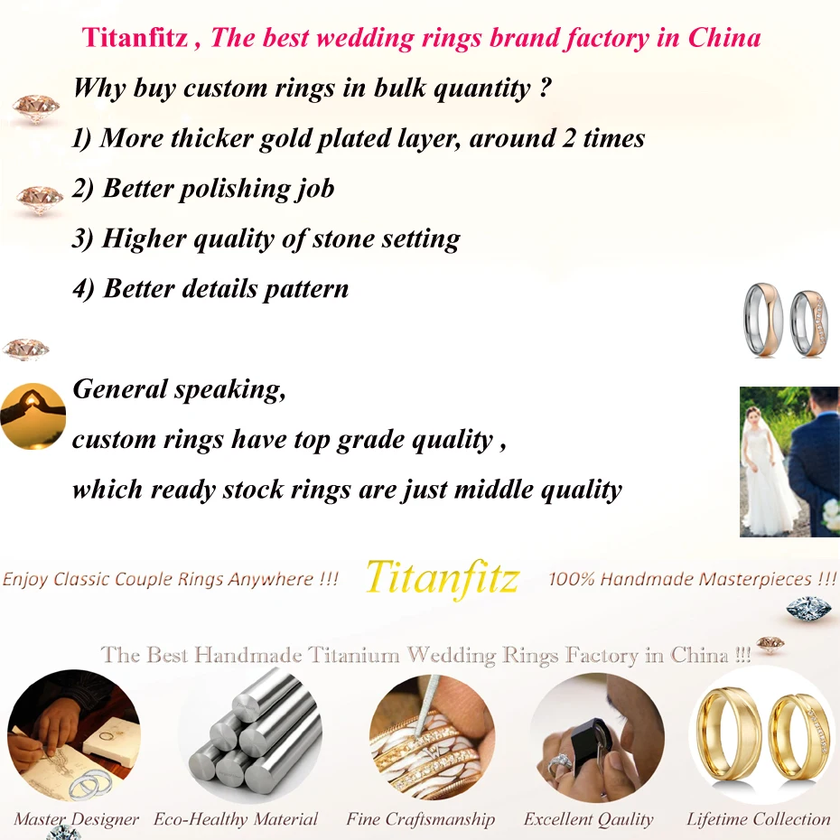 Кольца из титановой стали для женщин 100 шт. | Украшения и аксессуары