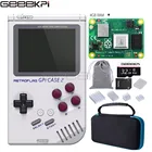 Чехол GeeekPi Retroflag GPi 2 для Raspberry Pi CM4, с ЖК-дисплеем 3,0 дюйма и литий-ионной перезаряжаемой батареей 4000 мАч, зарядный порт Type C