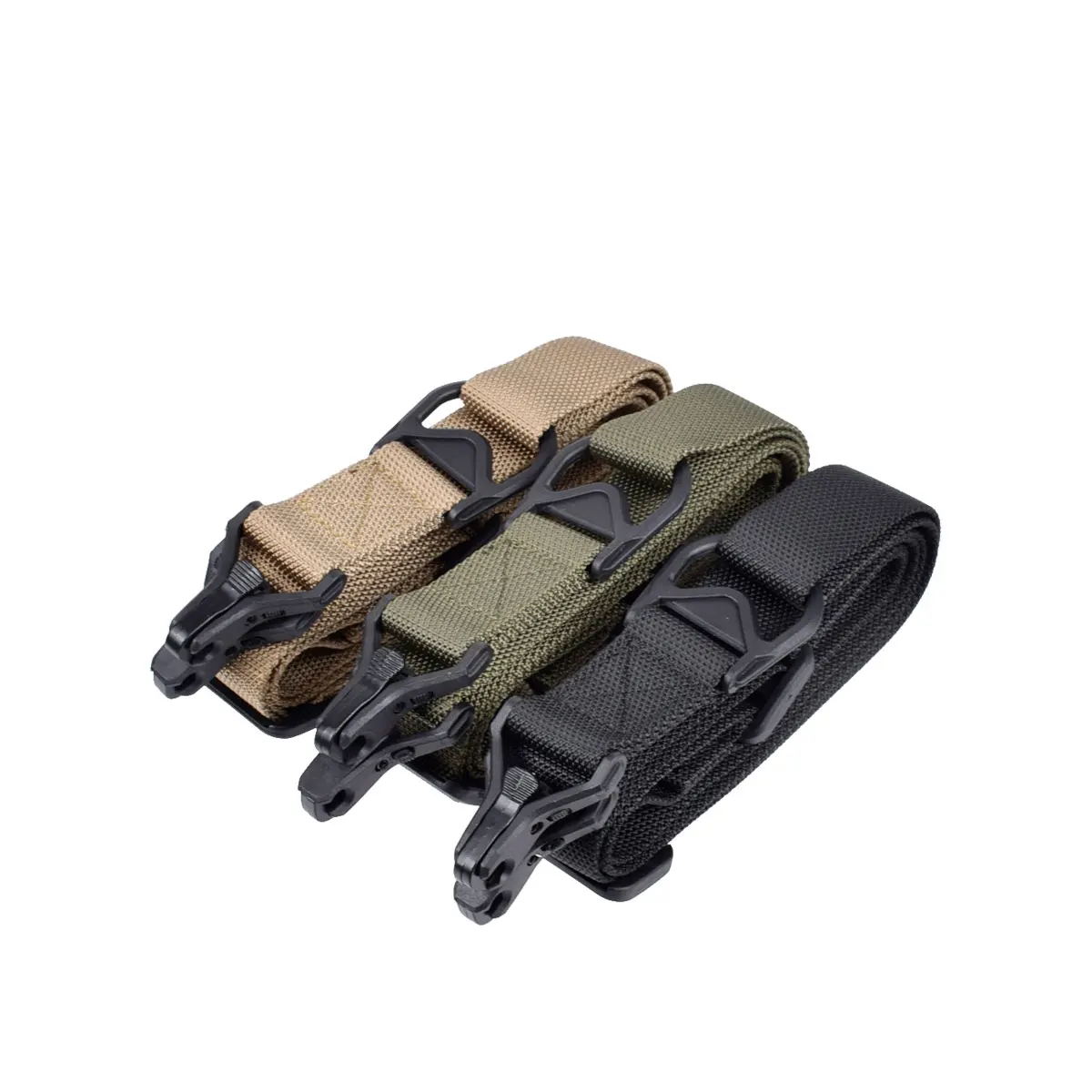 

Weapons MS3 Tactical Rifle Sling Hunting Metal Clip Mount Gun Strap Safety M-LOK Gun Straps AR15 M4 M16 HK416 AK47 Carbine Rifle