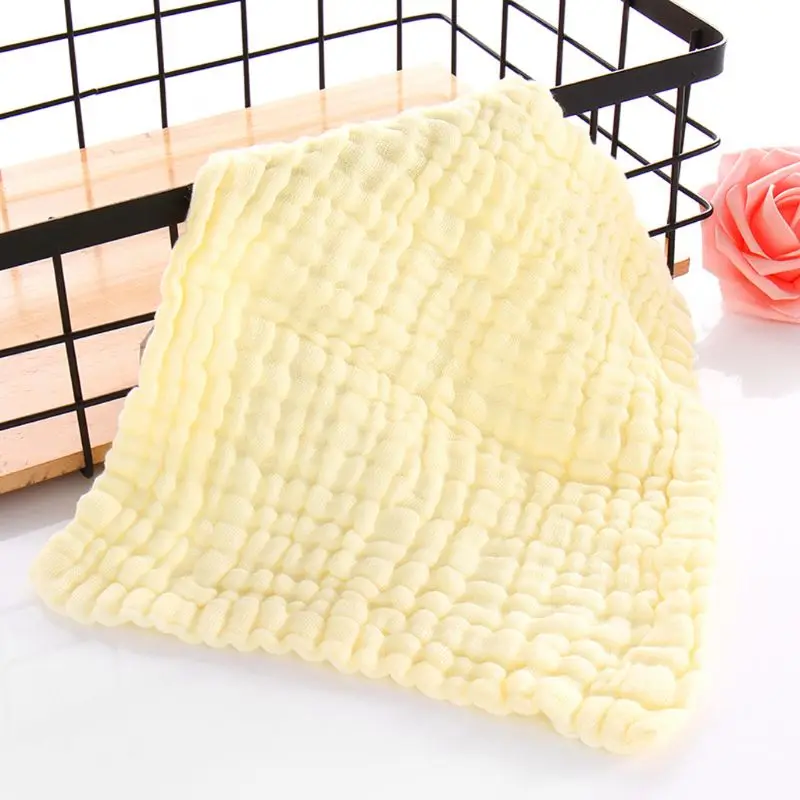 

5pcs/lot Baby Handkerchief Square Face Towel Muslin Infant Face Towel Wipe Cloth