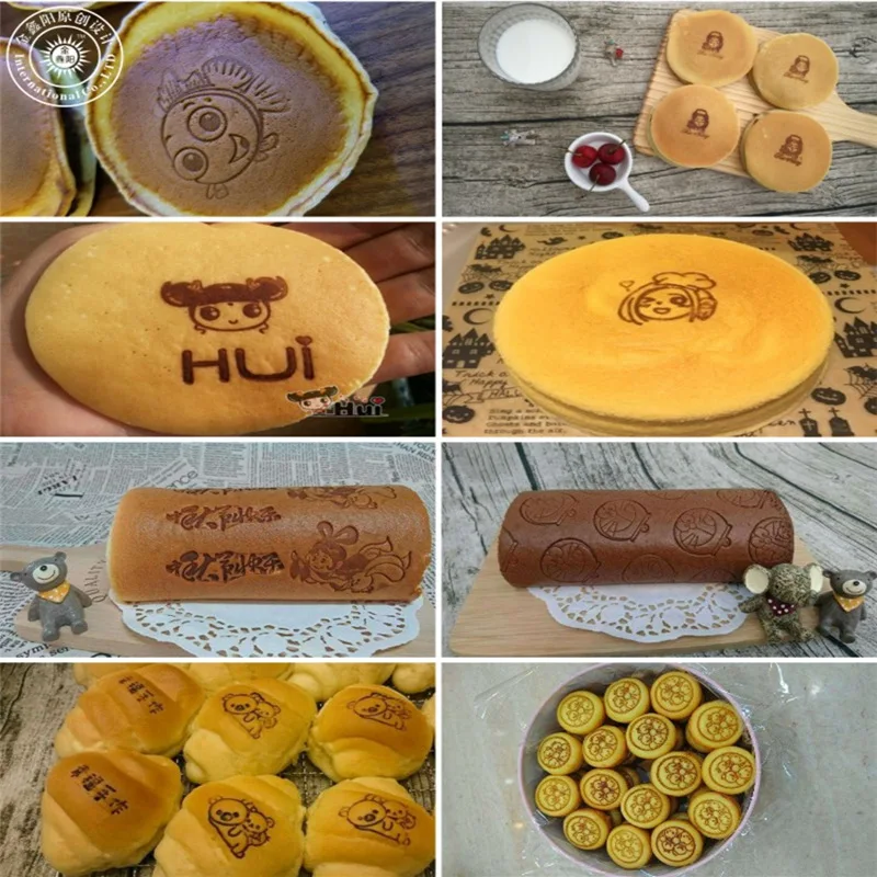 1 комплект на заказ огненная палочка+ медная форма горячего тиснения пресс печать логотипа штамповочная машина для торта тиснение кожи брэндинг