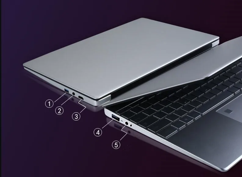 Разблокировка по отпечатку пальцев Intel Celeron J4125 15 6 дюйма Windows 10 Pro 1920*1080 игры