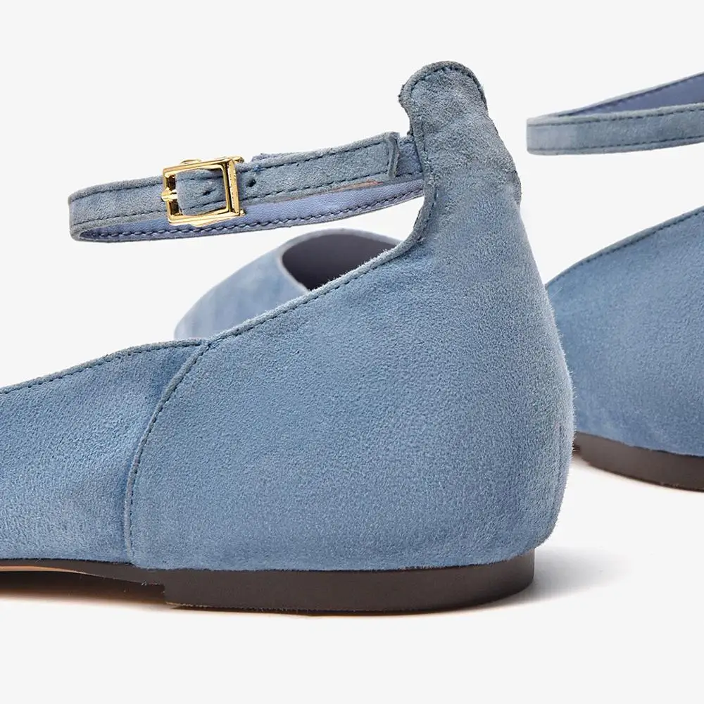 Женская Повседневная обувь ручной работы из натуральной кожи на плоской подошве