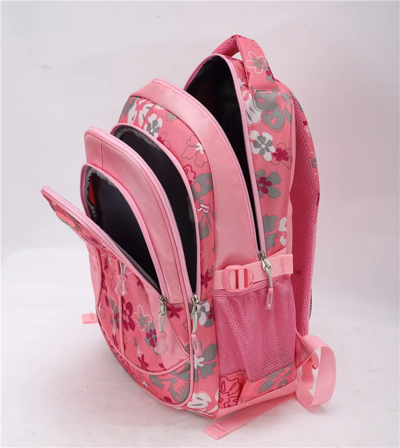 For Printing Children School Bags Backpack Floral Teenage Girls Boys Teenagers Trendy kids Book Bag Student Satchel mochilas