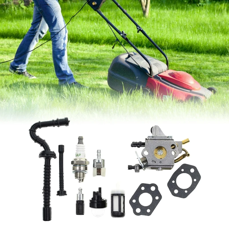 

C1Q-S258 Carburetor for Stihl MS192 MS192T MS192TC Chainsaw Carb Replace Zama C1Q-S258 1137-120-0650 with Fuel Line Filt