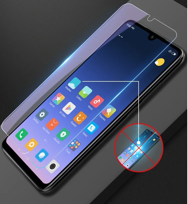 Для xiaomi redmi note 8 pro Защитное стекло NILLKIN Amazing H/H+ PRO/XD+ 9H redmi note 8 Закаленное стекло протектор 6,3/6,53