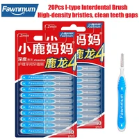 fawnmum teeth care dental supplies orthodontics cleaning brushes orthodontic goods dentistry tool interdental brush oral hygiene