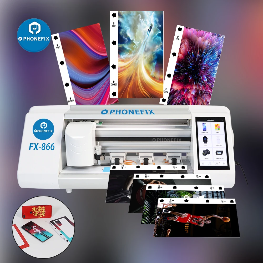 

PHONEFIX FX866 Intelligent Screen Protector Cutting Machine for Mobile Phone Tablet Protection Hydrogel Film Cutter