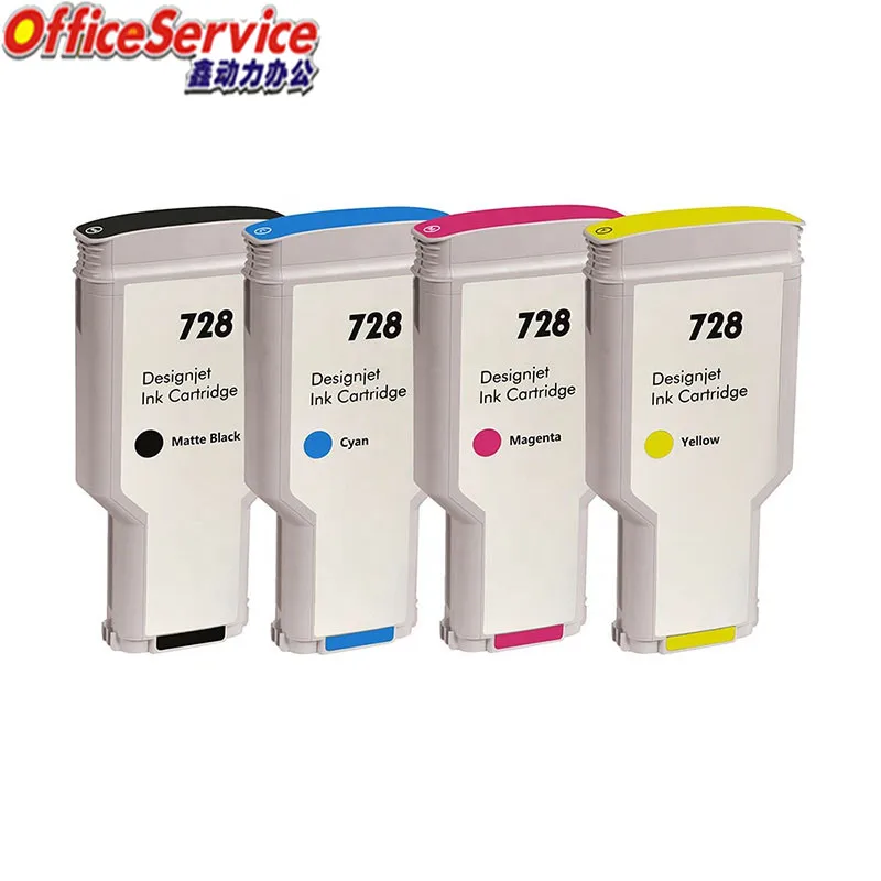 728MBK Compatible Ink Cartridge For HP 728, suit for DesignJet T730 T830 inkjet Printer