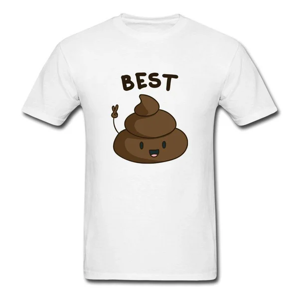 

Best Friends Poo & Toilet Paper Friendship Men's T-Shirt