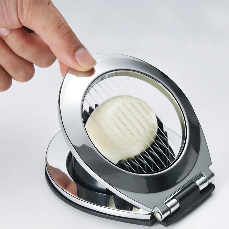 

Creative Zinc Alloy Egg Cutter Splitter Preserved Egg Splitter Kitchen Gadgets Kitchen Accessories For Kitchen Tools And Kitchen