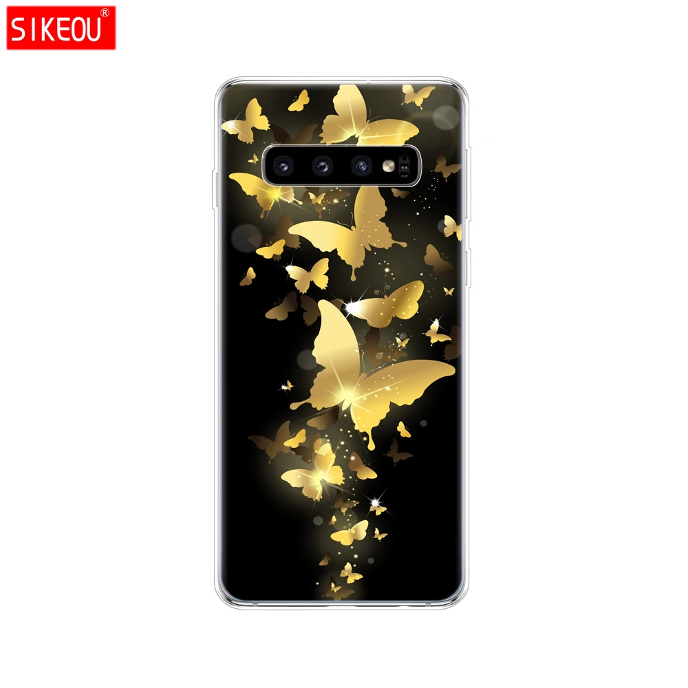 Силиконовый чехол для Samsung Galaxy S10 S10Plus S10E мягкий из ТПУ Plus G975F S 10 SM-G973F | Мобильные