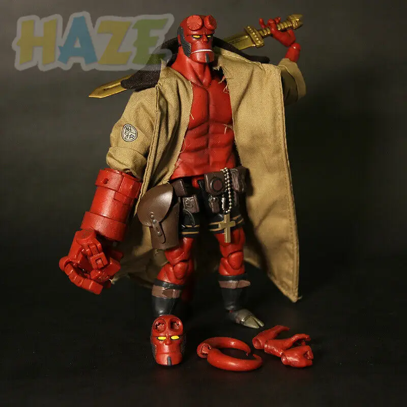 Экшн-фигурка Hellboy 18 см модель игрушка фигурка без коробки коллекционная ткань
