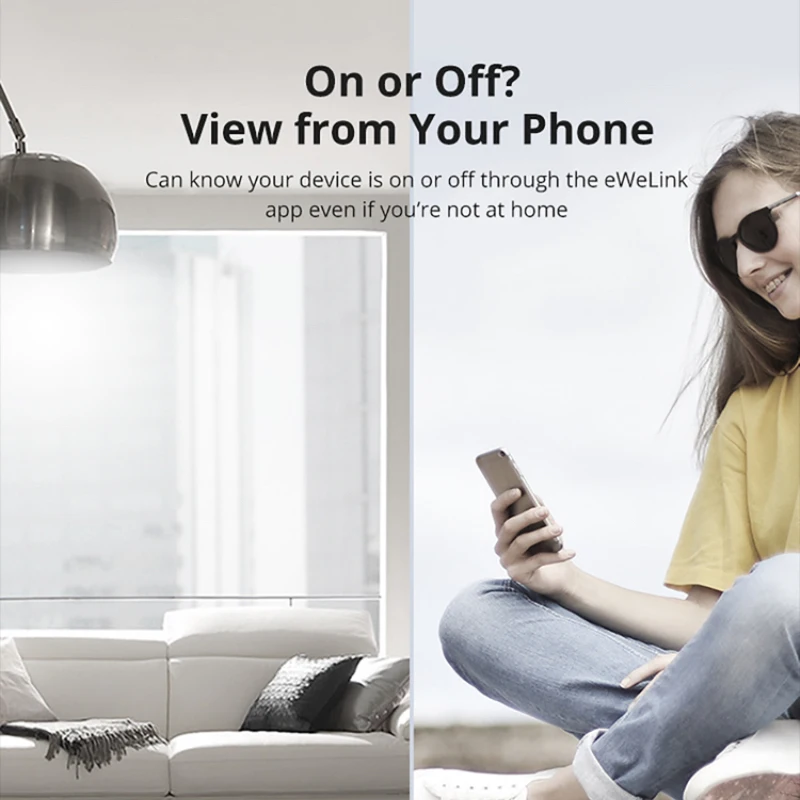 Беспроводной умный выключатель SONOFF Basic R2 модули сделай сам Wi-Fi с поддержкой Alexa