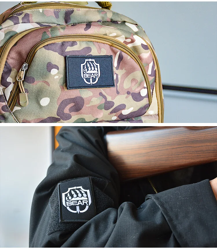 Нашивка С Вышивкой ИК Побег из России таркава медведя усека русская игра