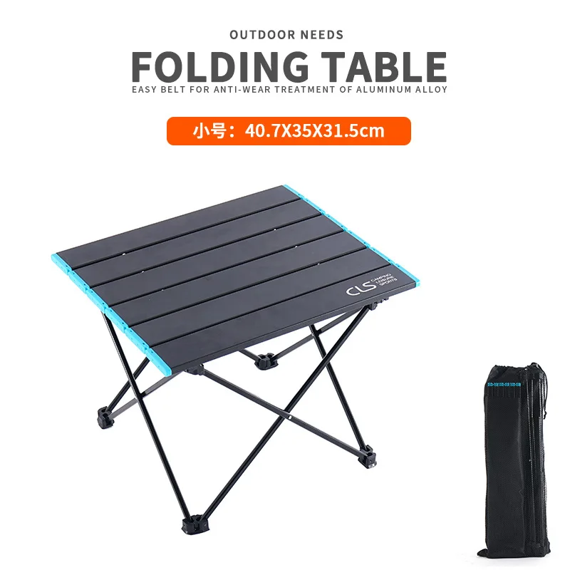 

Outdoor Folding Table Storage Basket Picnic Table Storage Hanging Bag Invisible Pocket Waterproof Camping barbecue Table