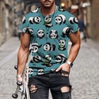 Лето 2021, футболка с 3d принтом, модная мужская футболка с коротким рукавом, Повседневная футболка в стиле Entleman