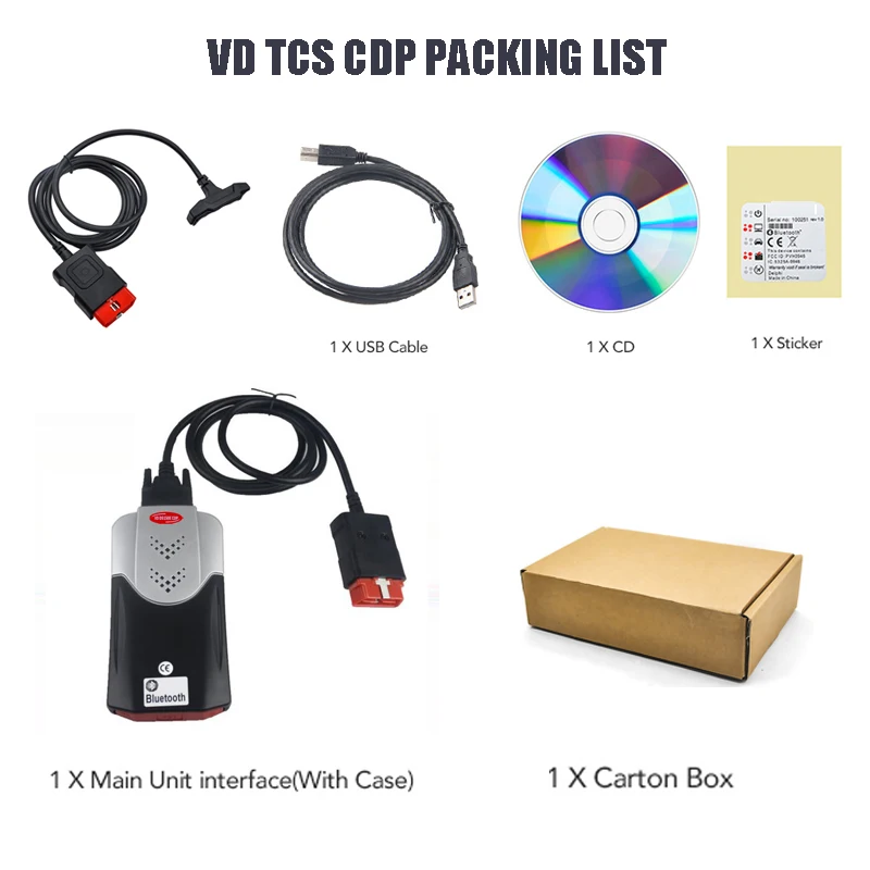 Качественный 2017 3 keygen VD Bluetooth для белобочка машинками) TCS PRO OBD2 инструменту