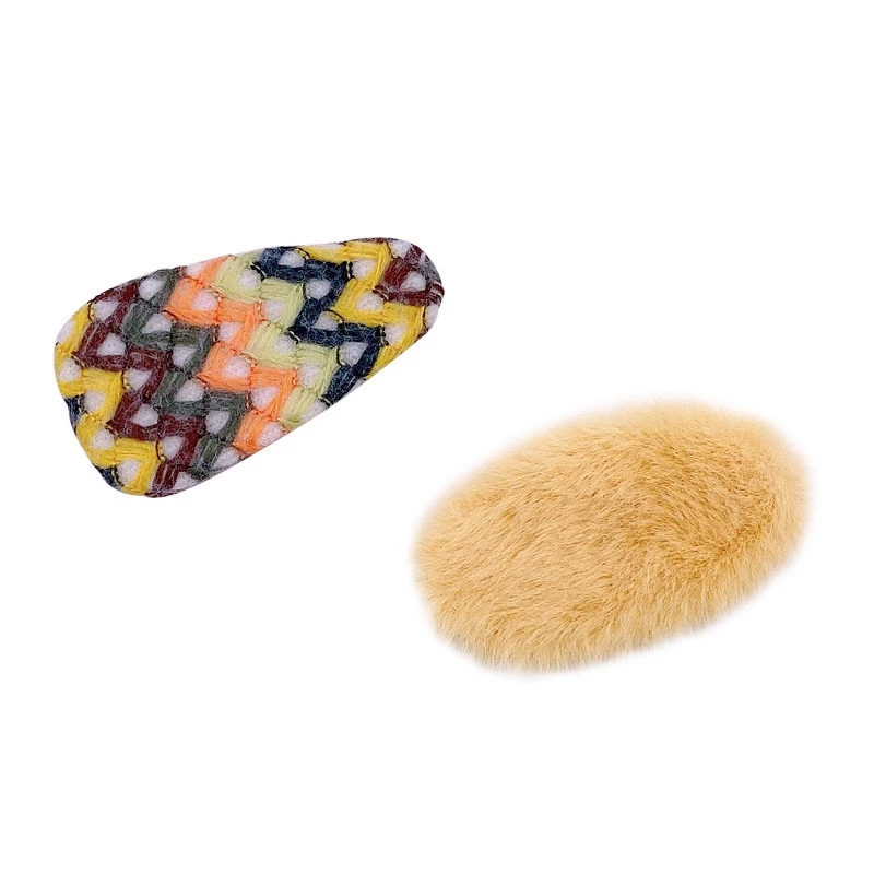 2 шт./компл. Лидер продаж в Корейском стиле зимние шпильки с плюшевыми шариками