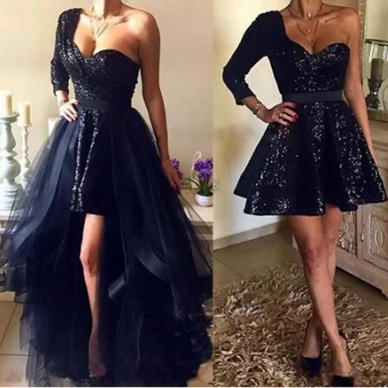 

Vintage Cap Sleeve Aline Evening Dress Fashion Sweetheart Court Train Customed Made Detachable Skirt Sequins robe de soiree