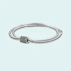 Новинка, Лидер продаж, ювелирные изделия для женщин, подходят для оригинальных браслетов Pandora Pulseras Plata, подвески сделай сам, 100% реальные браслеты