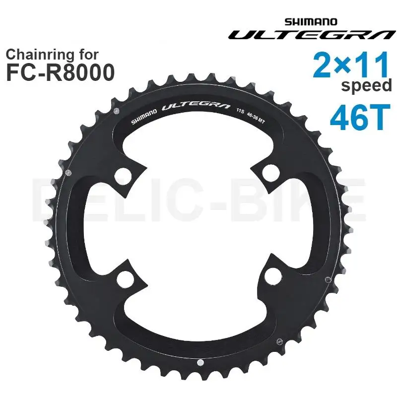 SHIMANO ULTEGRA R8000 2x11v Chainring 46T 50T 52T 53T 34T 36T 39T для кривошипа FC-R8000 2x11 speed P.C.D. Оригинальные