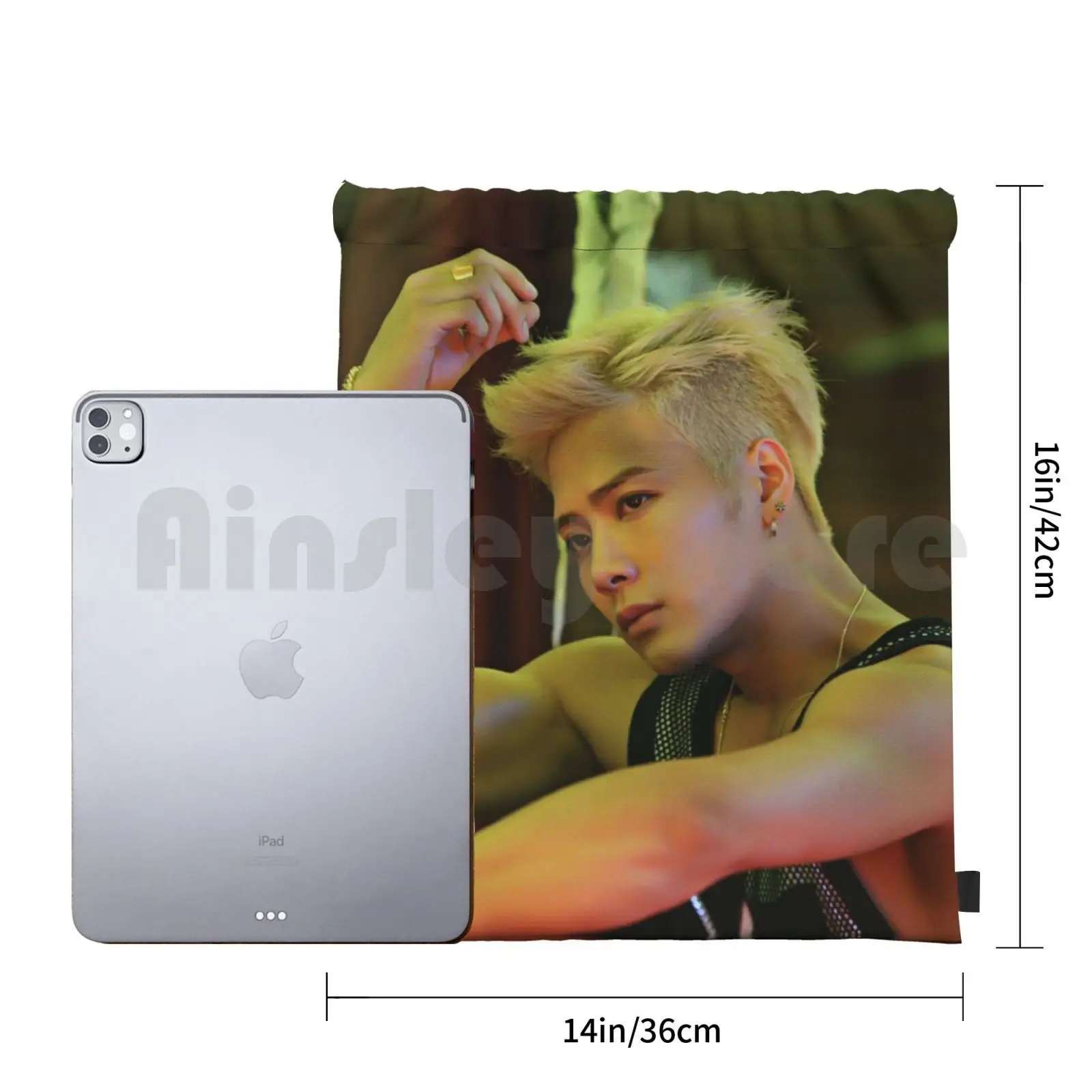 Сумка на шнурке для поездок альпинизма спортзала Got7 Kpop Jackson Yugyeom Junior Jinyoung Youngjae