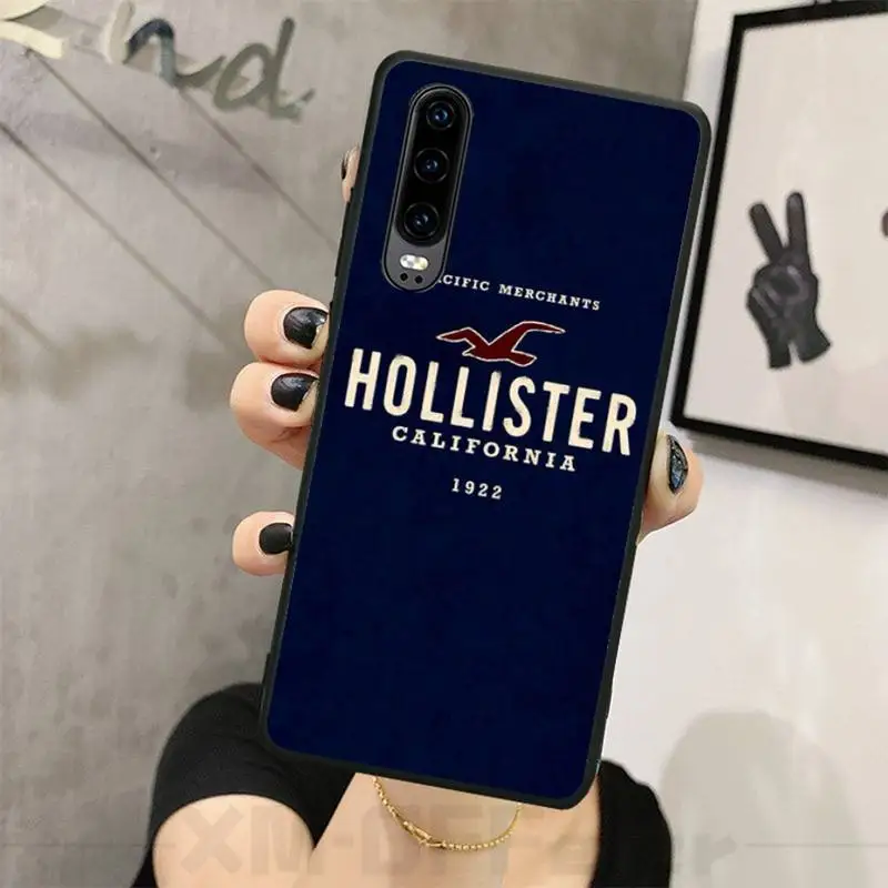 

Seagull Hollister Phone Case for huawei p20 p30 p40 pro mate 10 20 30 pro lite p smart y7 2019 plus nova 3I cases cover