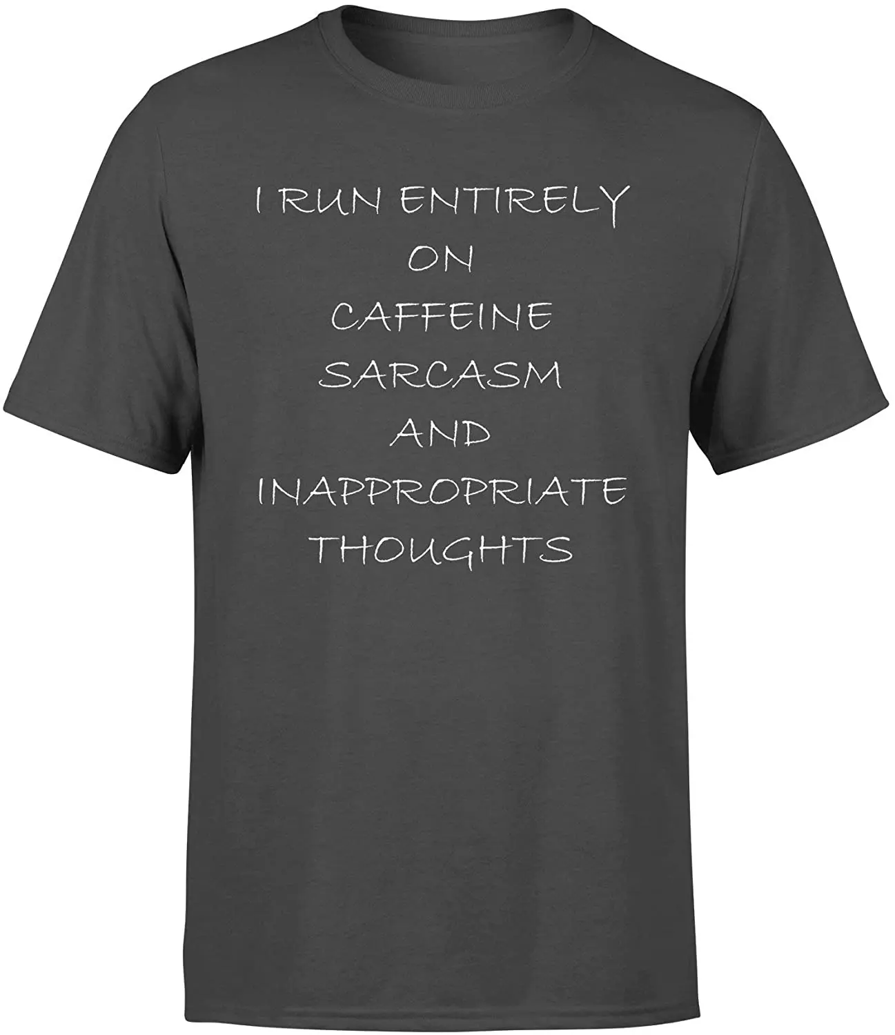 

Coffein Sarcasm and Inappropriate Thoughts Christmas T-Shirt