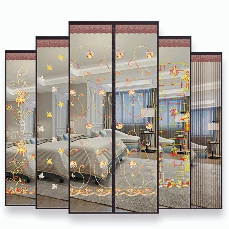 Двери окна с противомоскитной сеткой Экран москитная сетка двери магнитный и