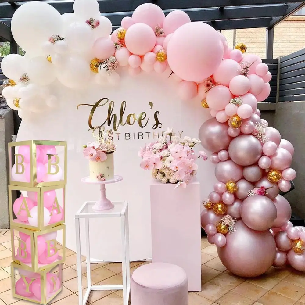 

126pcs Macaron Balloons Garland Arch Rose Gold Confetti Ballon Wedding Birthday Baloon Birthday Party Decor Kids Baby Shower