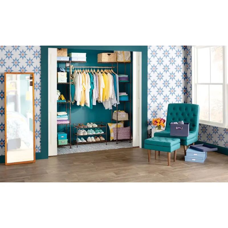 Wayfair Basics-percha antideslizante de madera para vestido/camisa/su&eacute;ter, conjunto de 24 unidades-2