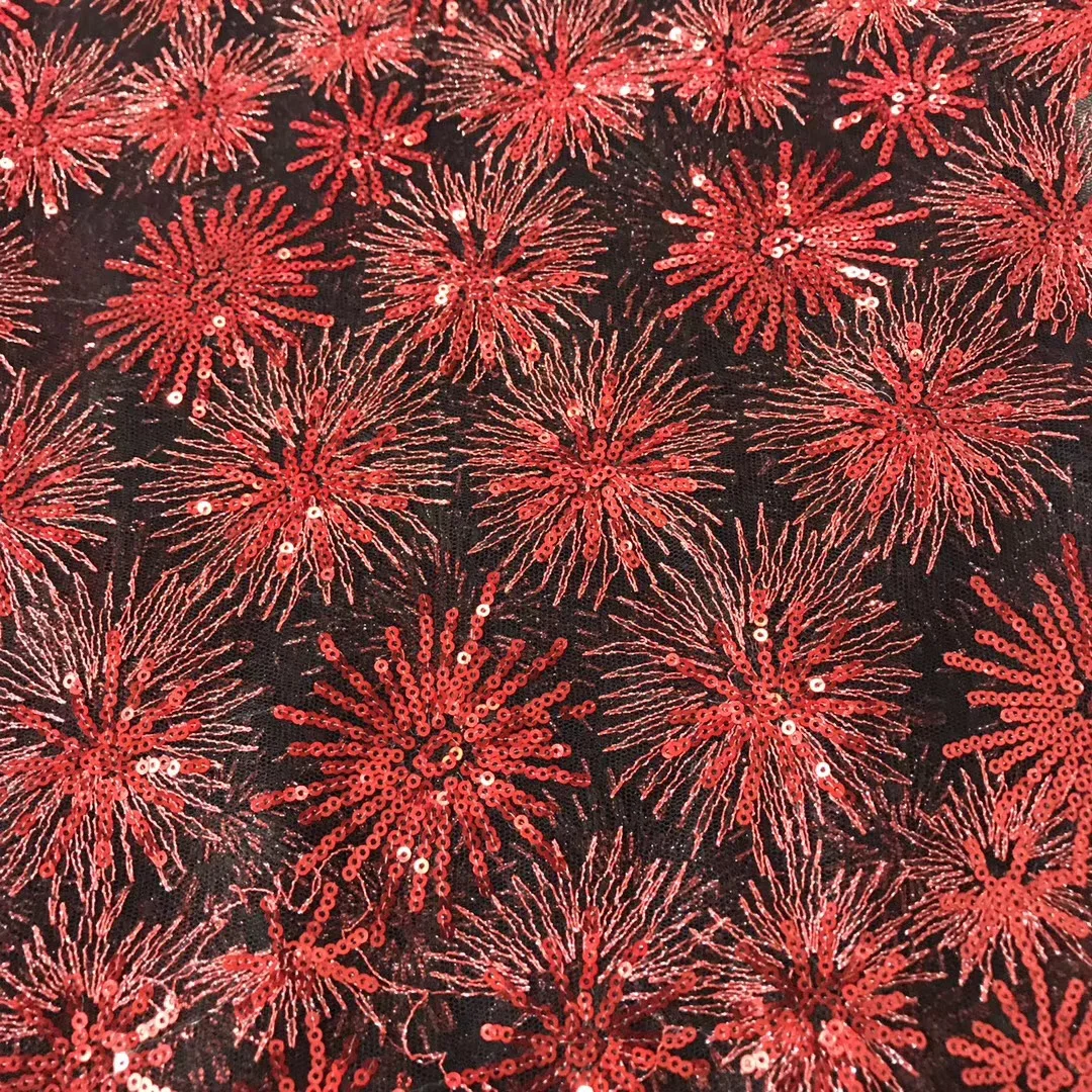 Серебристая и золотистая африканская французская кружевная ткань