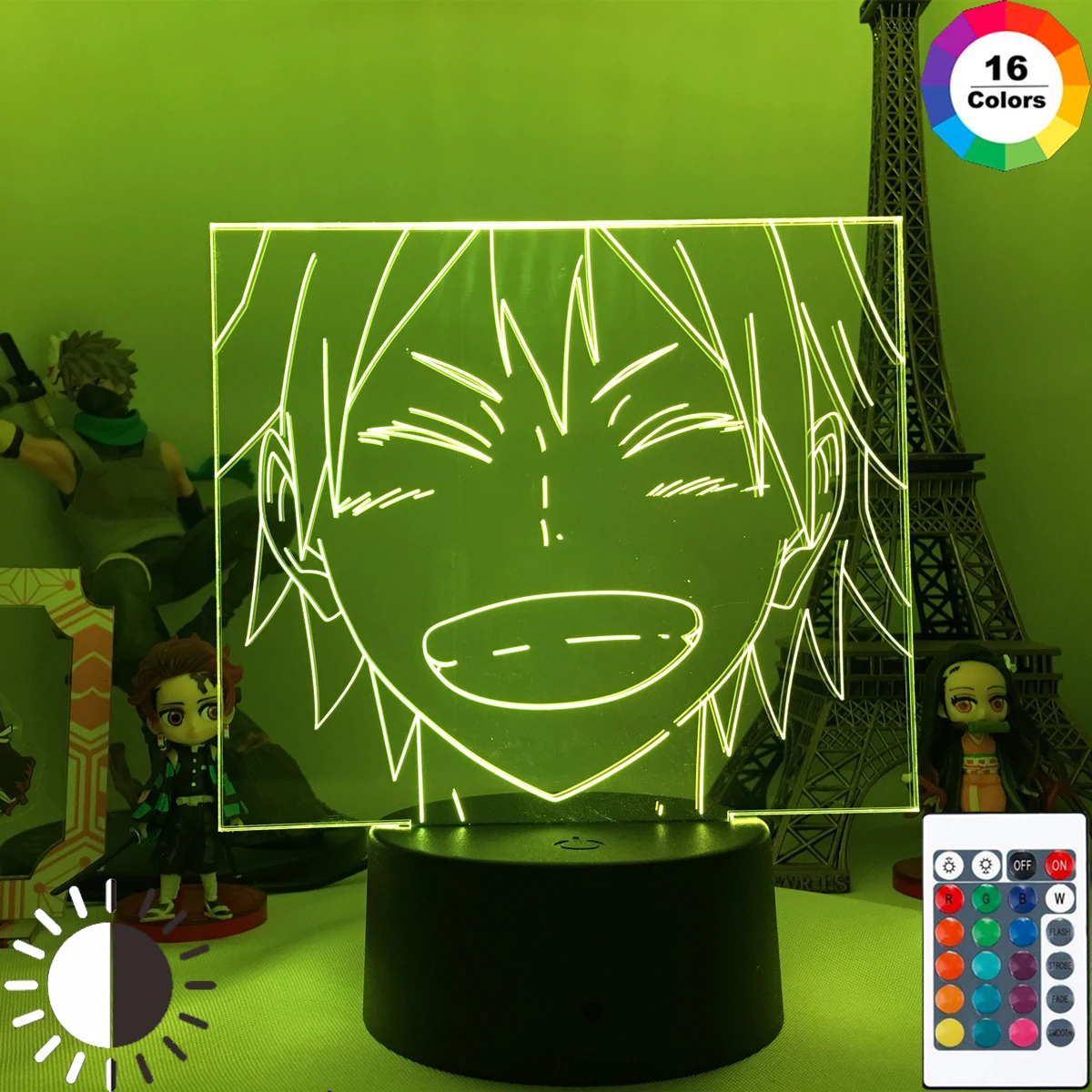 Аниме 3D лампа Hinata Shoyo Ночник светильник Haikyuu для спальни Декор ночной Светильник