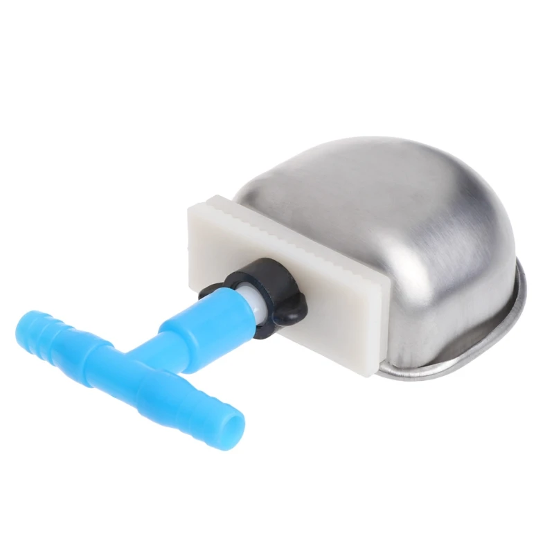 

Rabbit Automatic Drinker Water Feeder Fix Bowl Stainless Steel T Joint Equipment C5AC